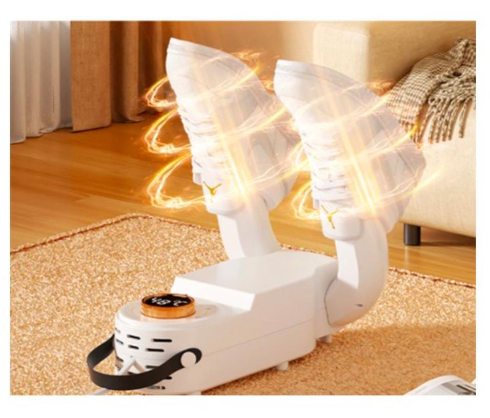 SECADOR ELÉCTRICO DE ZAPATOS PORTATIL CON LUZ UV