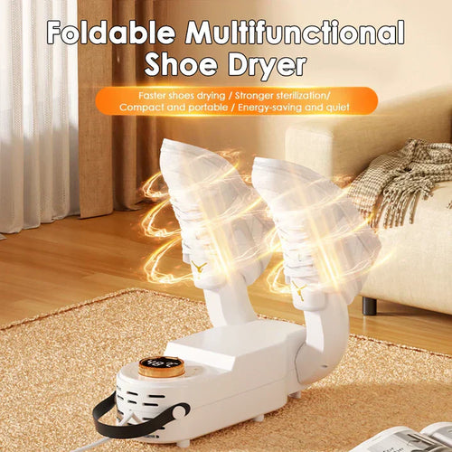 SECADOR ELÉCTRICO DE ZAPATOS PORTATIL CON LUZ UV